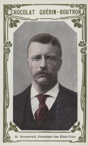 Roosevelt, prezident Spojených států (barevné foto) od French School