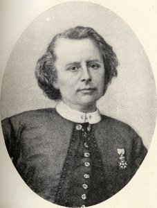 Rosa Bonheur (1822-99) ilustrace z „Malé cesty do domovů slavných žen“, vydané 1897 od French School