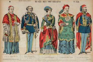 Royalty (barevné rytí) od French School