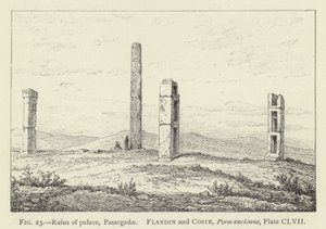 Ruiny paláce, Pasargadae od French School