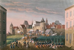 Nával císařských vojsk u Hoschtu, 28. srpna 1800 od French School