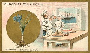 šafrán (chromolitho) od French School