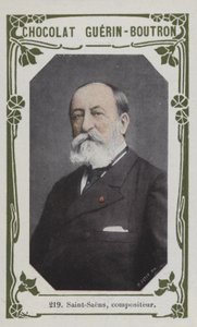 Saint-Saens, skladatel (barevné fotografie) od French School