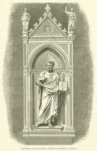 Saint Matthieu (rytina) od French School