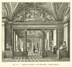 Síň míru a Římanů, Malá galerie od French School