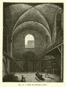 Koupelna, 1810 od French School