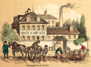 Sůl (barevné rytí) od French School