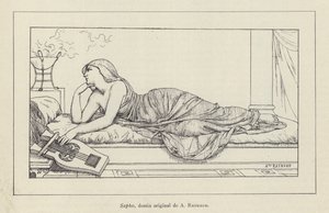 sapfó (litho) od French School