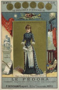 Sarah Bernhardt , francouzská herečka od French School