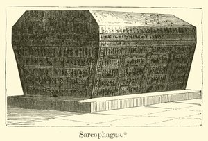 Sarkofág (rytina) od French School