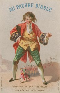 Scéna z Gullivers Travels od French School