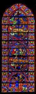 Scény týkající se smrti svatého Vincenta; dárce Petrus Baillart (w110) od French School