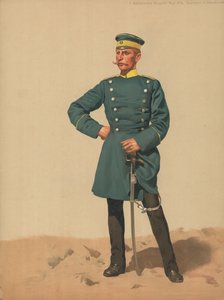 Silesian Dragoons Regt No 4, poručík v provizorním plášti od French School