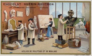 Sochařská a tvarovací dílna (chromolitho) od French School