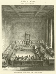 Řádné zasedání států Languedoc od French School