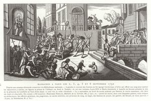 Zářijové masakry, Paříž, Francouzská revoluce, 1792 od French School