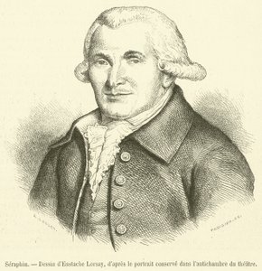 Seraphin (rytina) od French School