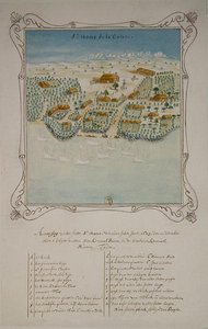 Obležení svatého Tomáše de la Goiane, na Antilách, 11. prosince 1629 od French School