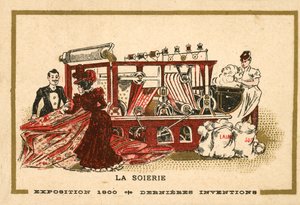 Výroba hedvábí (chromolitho) od French School