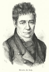 Silvestre de Sacy (rytina) od French School