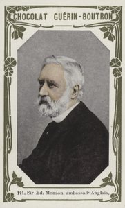 Sir Edmund Monson, anglický velvyslanec (barevná fotografie) od French School