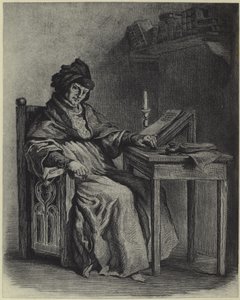 Sir John Froissart (hlubotisk) od French School