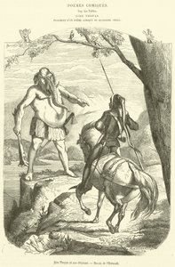 Sire Thopas et sire Oliphant (rytina) od French School