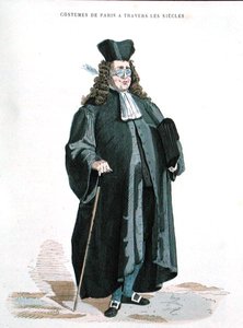 Solicitor v roce 1725, z 