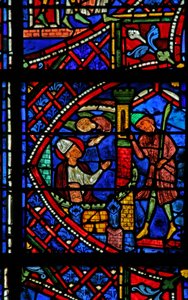 St. Apollinaire: navštěvován andělem ve vězení (w36) od French School