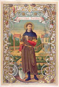 St. Fiacre († 670) od French School