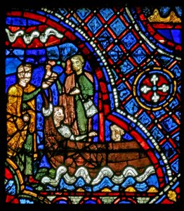 St Nicholas: Démon dává cestovatelům lektvar (w29a) od French School