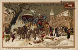 Dostavník (chromolitho) od French School