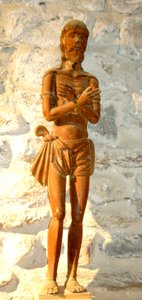 Stojící Kristus (dřevo)
