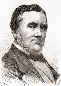 Stanislas Charles Henri Dupuy de Lôme, z knihy Les Merveilles de la Science, vydané kolem roku 1870 (rytina) od French School