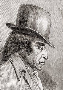 Stanislas Marie Maillard, vyrytý J. Gauchardem podle Bocourta, z „Histoire de la Revolution Francaise“ od Louise Blanca (1811-82) od French School