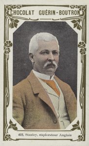 Stanley, anglický průzkumník (barevná fotografie) od French School