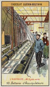 Akumulátorová baterie (chromolitho) od French School