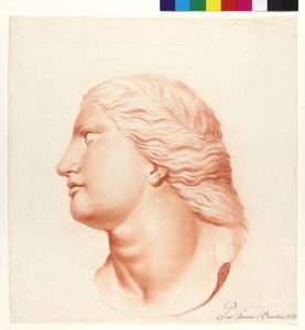 Studie podle sochy (dcera Niobe) od French School