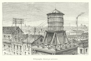 Telegraphie electric aerienne od French School