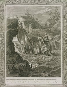 Argonauti absolvují Symplegades od French School