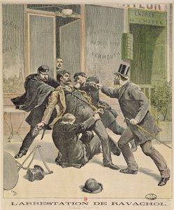 The Arrest of Ravachol, přední strana 