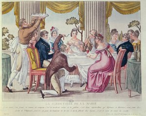 Podvazek nevěst, kolem roku 1820 od French School