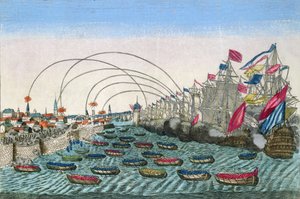 Dobytí Havany Angličany v roce 1762 (viz také 110458) od French School