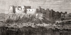 Citadela Herat a Qala Iktyaruddin, Herat, Afghánistán, z 