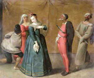 The Commedia dellArte Company (viz také 231072) od French School