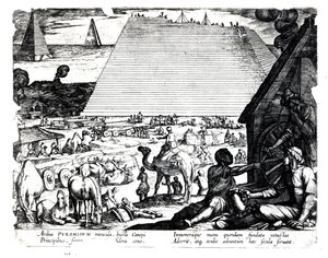 Stavba pyramid od French School