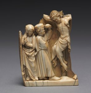 Ukřižování, kolem 1290-1320 od French School