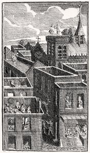 "Ďábel na dvou tyčích", c.1787 od French School