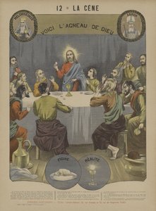 Eucharistie (barva lito) od French School
