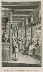 Galeries du Palais, Paříž, po Gravelot od French School